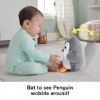 Fisher Price pinguin muzical Flap&Wobble Penguin 0m+