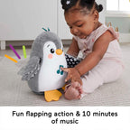 Fisher Price pinguin muzical Flap&Wobble Penguin 0m+