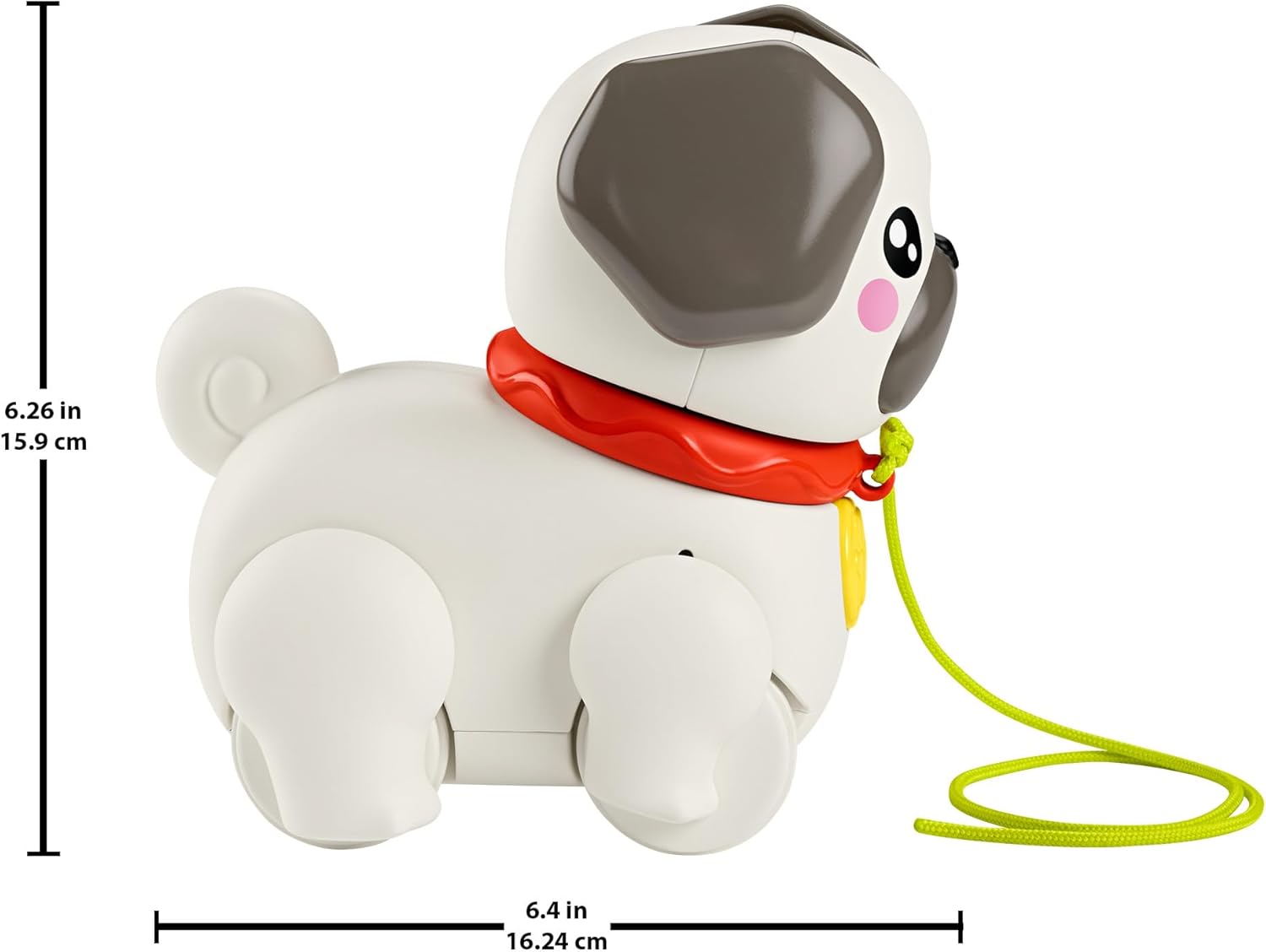 Fisher Price plimbator micii prieteni Pets Walk-The-Pup 12m+ Mops