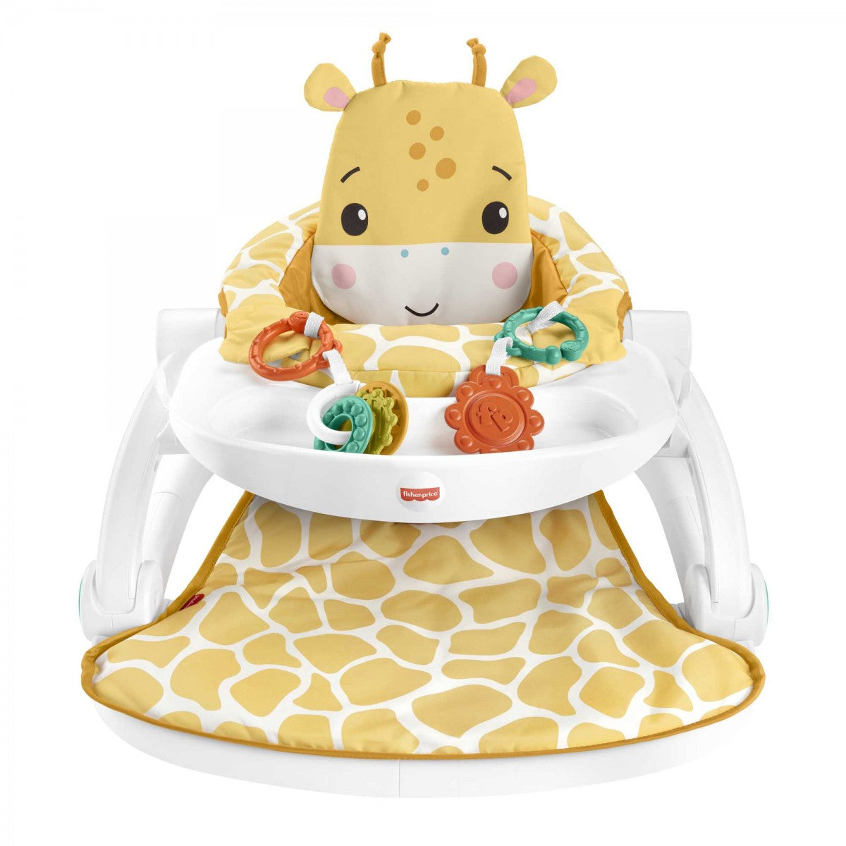 Fisher Price scaun de masa portabil Playtime to snack time! 6m+ Girafa Imagine principală a produsului