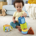 Fisher Price set jucarie interactiva cuburi senzoriale 6m+