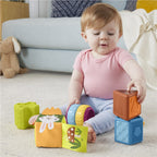 Fisher Price set jucarie interactiva cuburi senzoriale 6m+