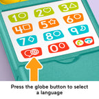 Fisher Price telefon pliabil Laugh&Learn Flip Phone 6m+ Limba maghiara