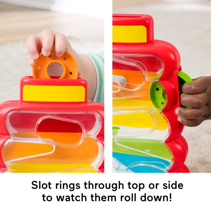 Fisher Price jucarie cu activitati turn cu inele 9m+