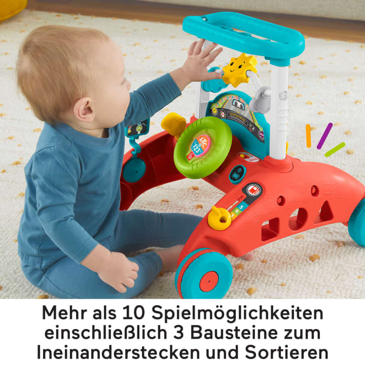 Fisher Price antepremergator 2in1 masinuta 6-36 luni limba maghiara
