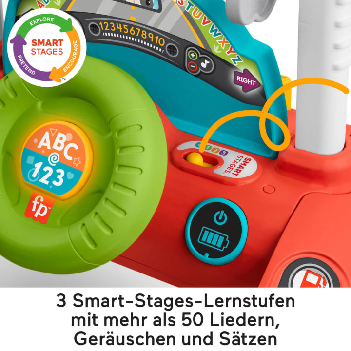 Fisher Price antepremergator 2in1 masinuta 6-36 luni limba maghiara