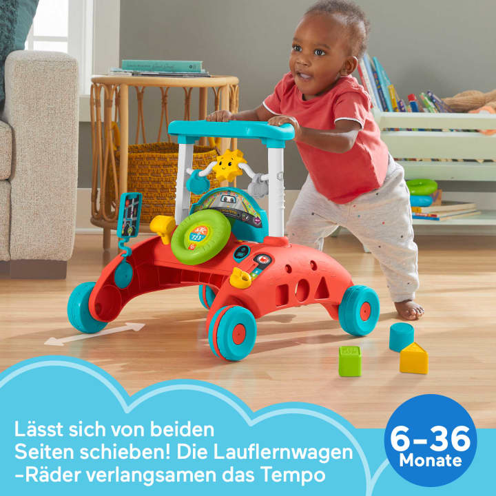 Fisher Price antepremergator 2in1 masinuta 6-36 luni limba maghiara
