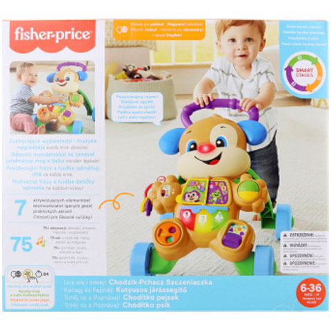 Fisher Price Antepremergator caine 6 luni+  Vorbeste in 4 limbi 02