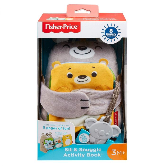 Fisher Price carte cu activitati Sit&Snuggle Activity Book 3m+ 04