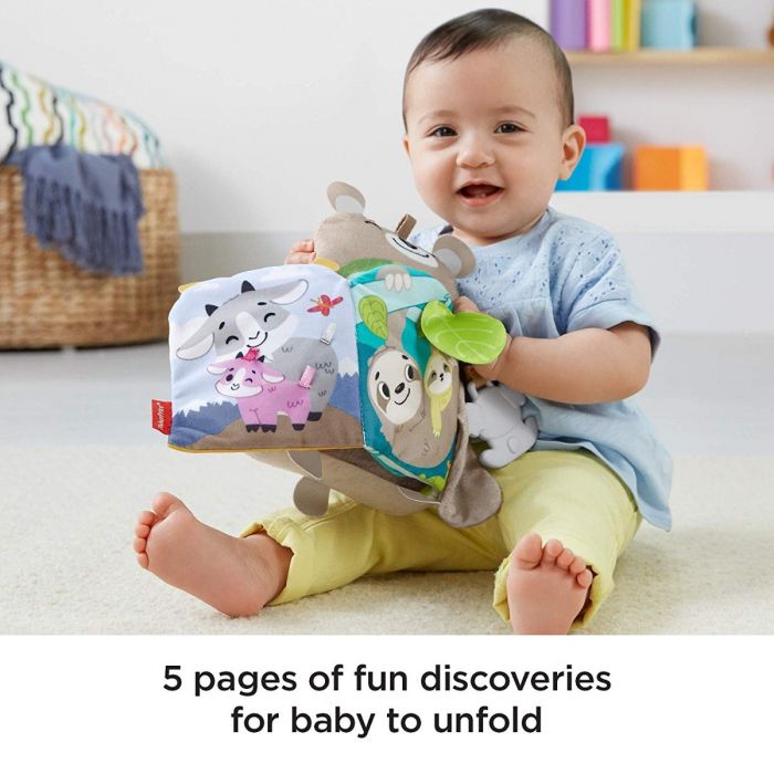 Fisher Price carte cu activitati Sit&Snuggle Activity Book 3m+ 03