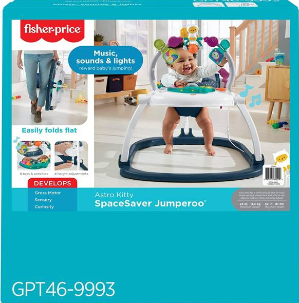 Fisher Price centru de activitati Astro Kitty SapceSaver Jumpero 09