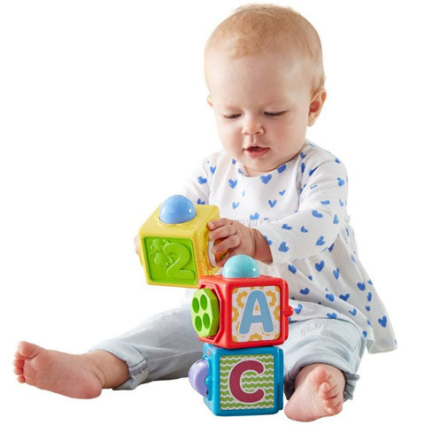 Fisher Price Cuburi educationale cu activitati 6m+
