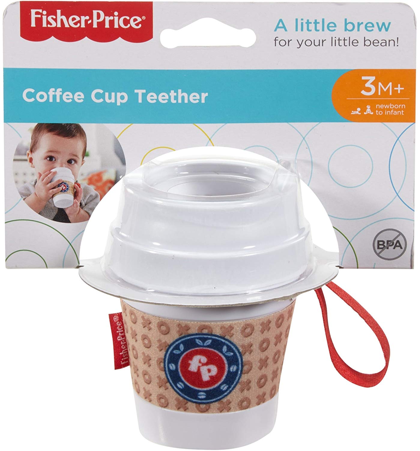 Fisher Price Jucarie dentitie pahar de cafea 3 luni+ 05