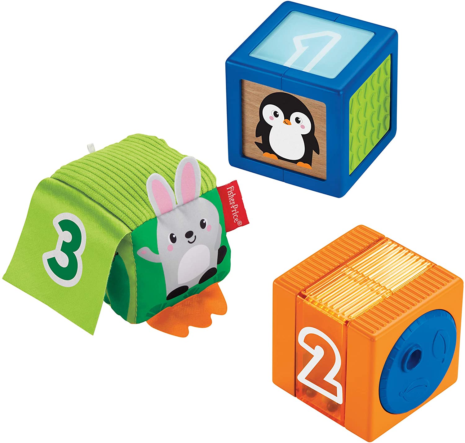 Fisher Price jucarie educativa set cuburi Stack&Discover 01