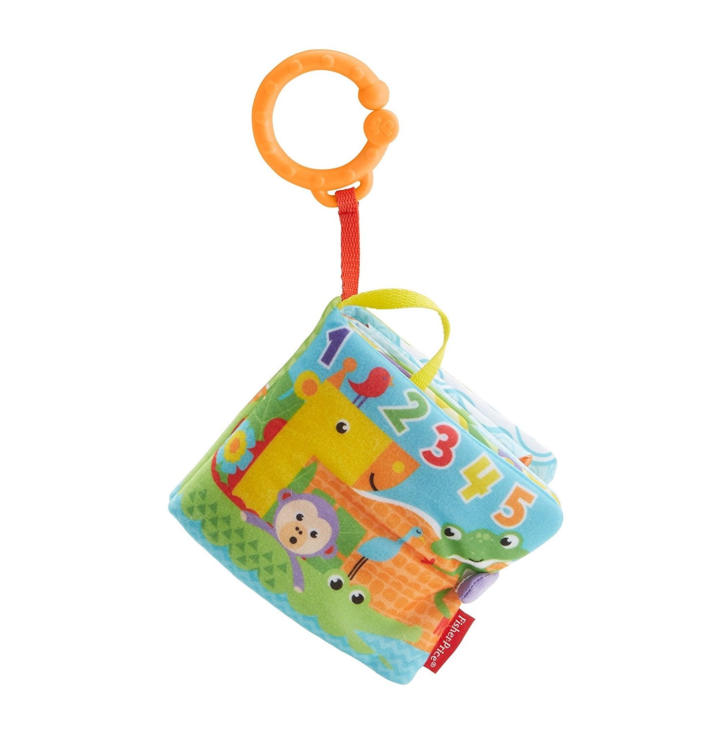 Fisher Price Jucarie interactiva carticica moale cu distractii 0m+  FGJ40 01