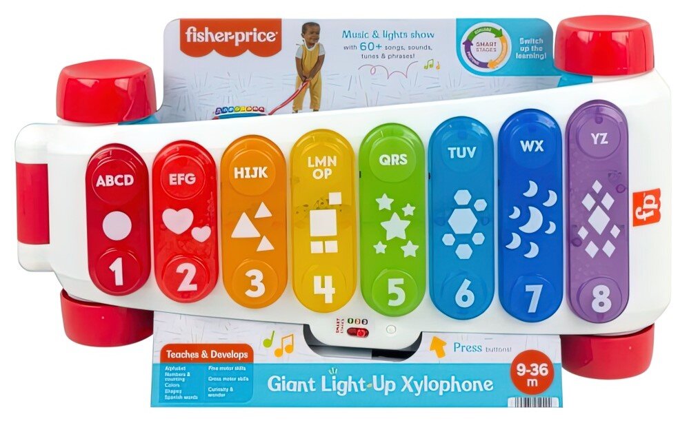 Fisher Price jucarie muzicala Xilofon vorbitoare in limba maghiara 9-36 luni