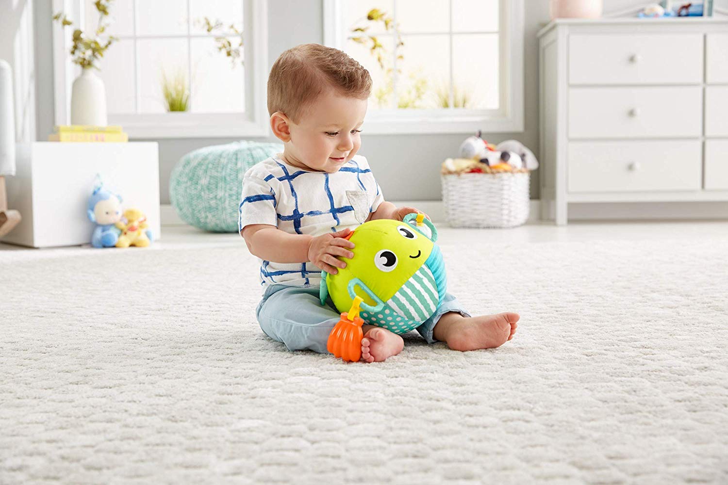 Fisher Price Jucarie senzoriala pestisor 0m+ GFC36 04