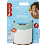 Fisher Price jucarie zornaitoare Rattle A-Latte Coffee Cup Teether 3m+