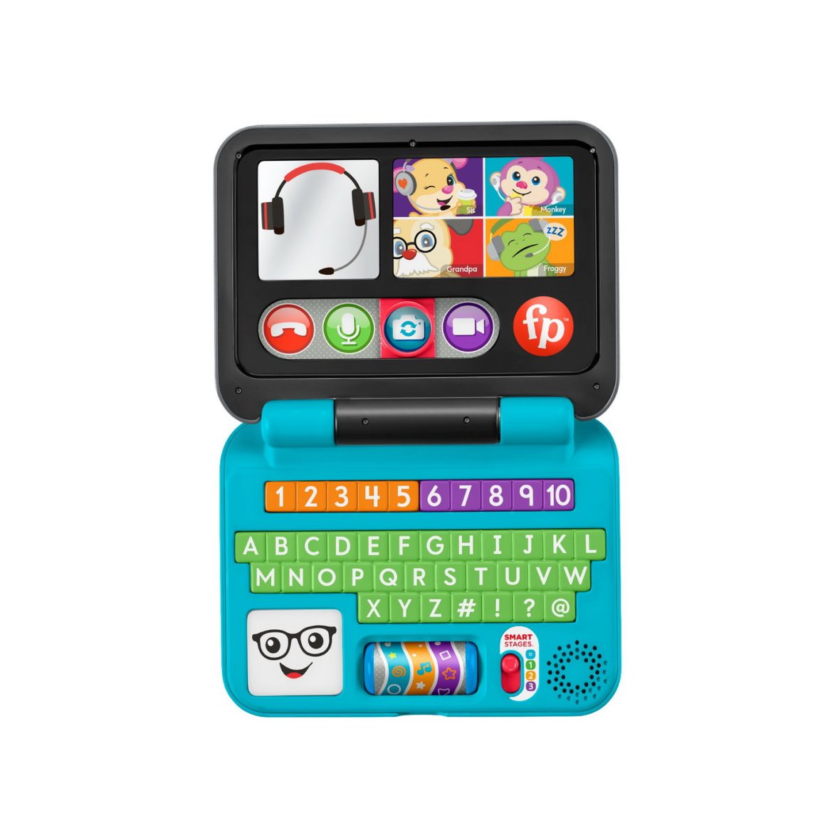 Fisher Price laptop interactiv in iimba romana 6-36 luni