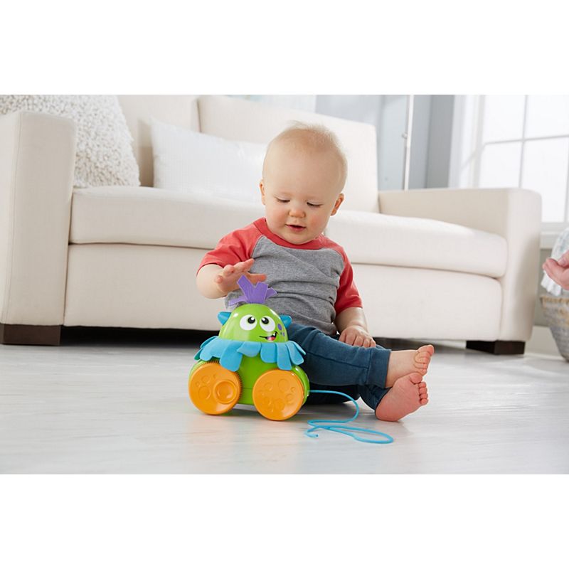 Fisher Price jucarie interactiva de tras Monstru Walk&Whirl 12m+ 03