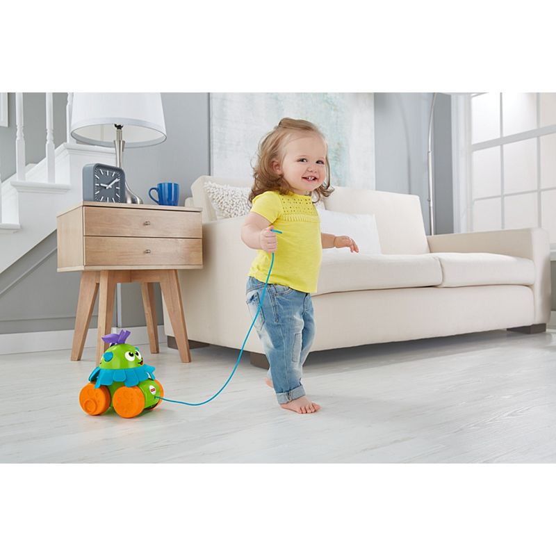 Fisher Price jucarie interactiva de tras Monstru Walk&Whirl 12m+ 04