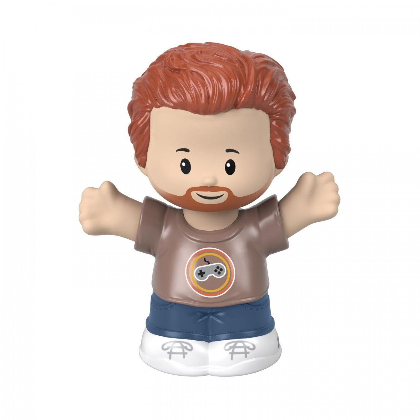 Fisher Price papusa Little People 1-5 ani, Dad in T-shirt 