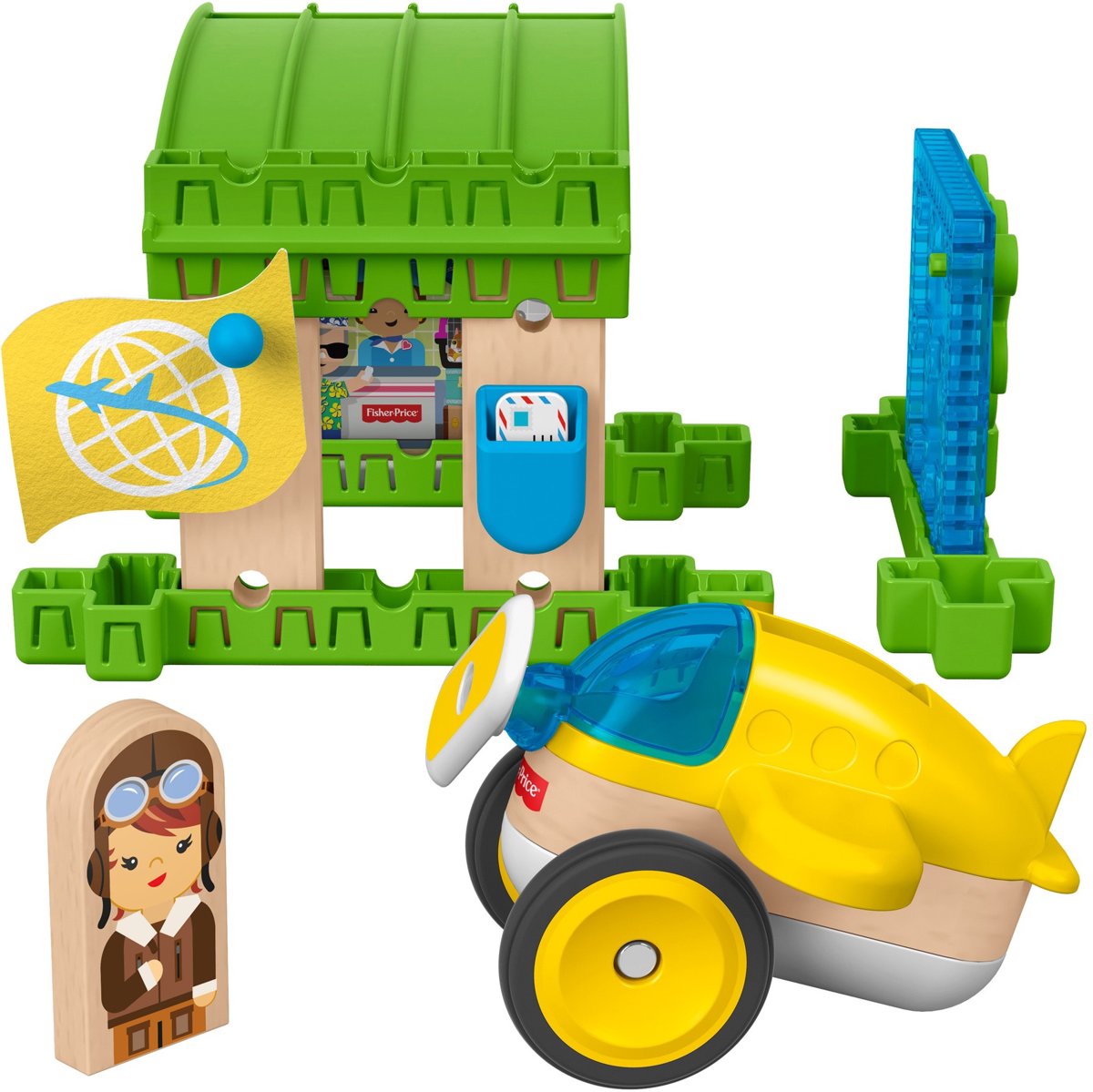 Fisher Price set joaca de construit  Wonder Makers 3 ani+ 01
