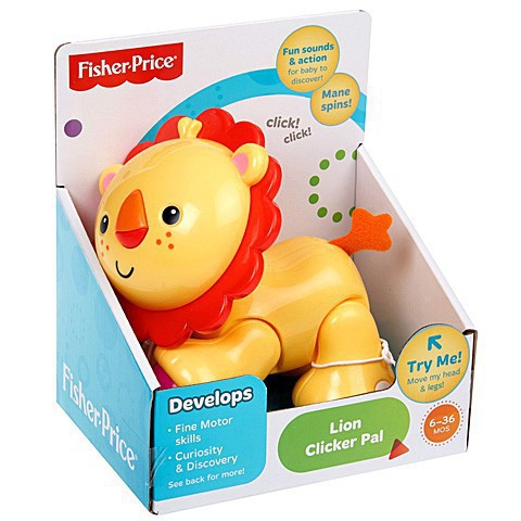 Fisher Price Jucarie zornaitoare Leul Click Clack de la  6 luni