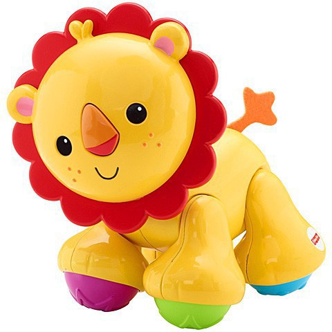 Fisher Price Jucarie zornaitoare Leul Click Clack de la  6 luni