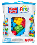 Fisher Price Mega Bloks First Builders jucarie set cuburi 12m+, 60 piese 01
