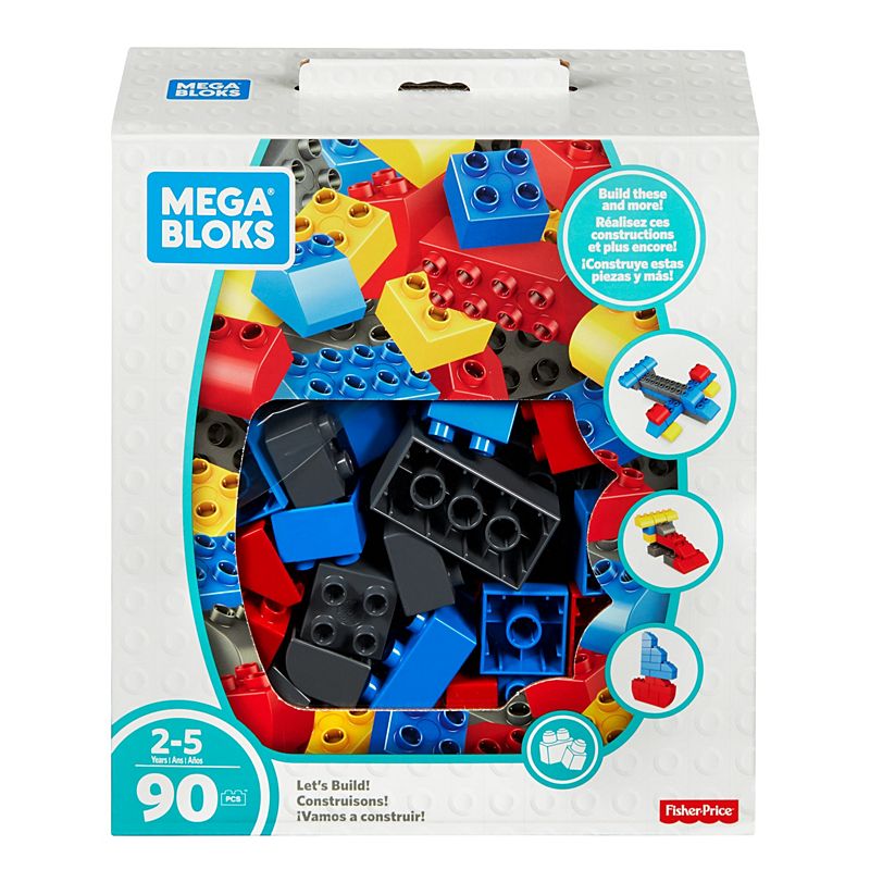 Fisher Price Mega Bloks set de constructie Let's Build 12m+ 01