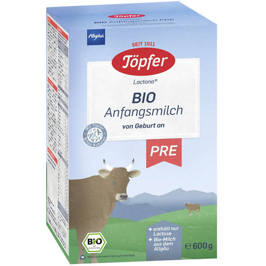 Topfer Bio lapte praf PRE 0 luni+, 600 g 