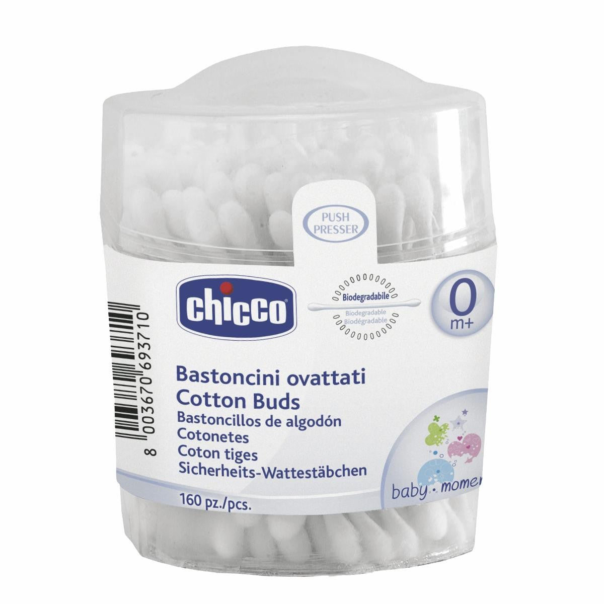Chicco Betisoare vata 160 buc