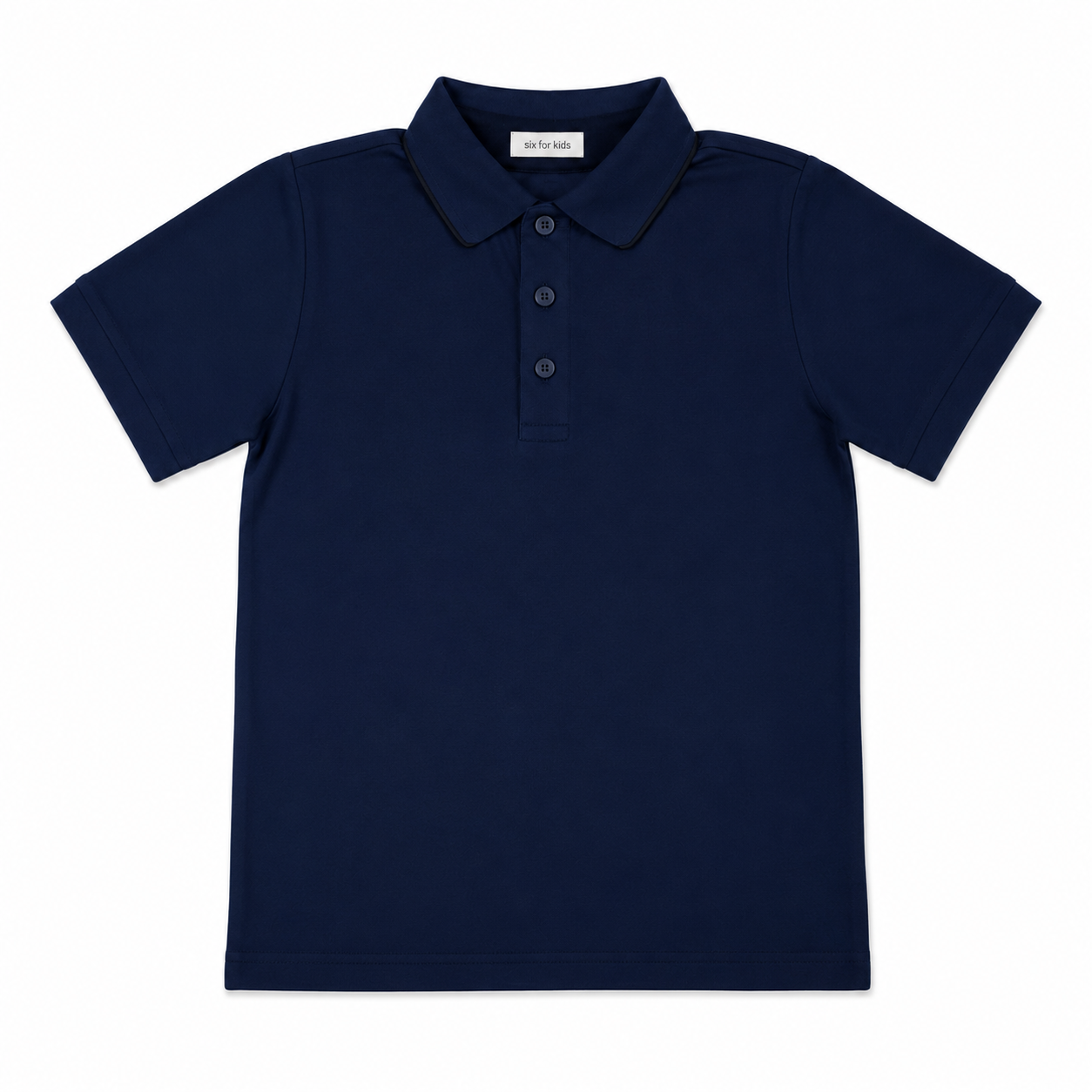 Uniforma Camasa baieti Gabriel cu maneca scurta 13-16 ani Dark Blue