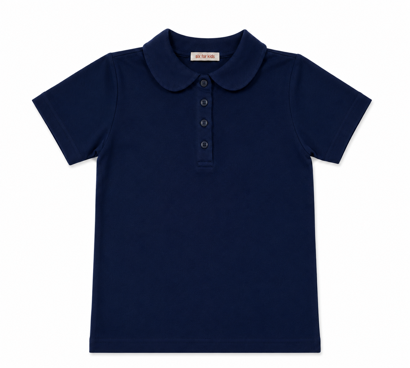 Uniforma camasa fete Gabriela cu maneca scurta 13-16 ani Dark Blue