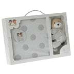Gamberritos patura 80x110 cm cu cadou plus 0m+ Ursulet Gri