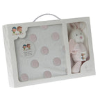 Gamberritos patura 80x110 cm cu cadou plus 0m+ Iepuras Roz