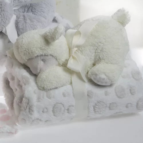 Gamberritos patura 80x110 cm cu cadou plus 0m+ Oita White Imagine principală a produsului