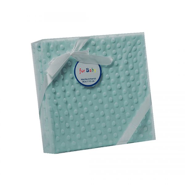 Gamberritos for Baby patura 80x110 cm 0m+, Verde  Imagine principală a produsului