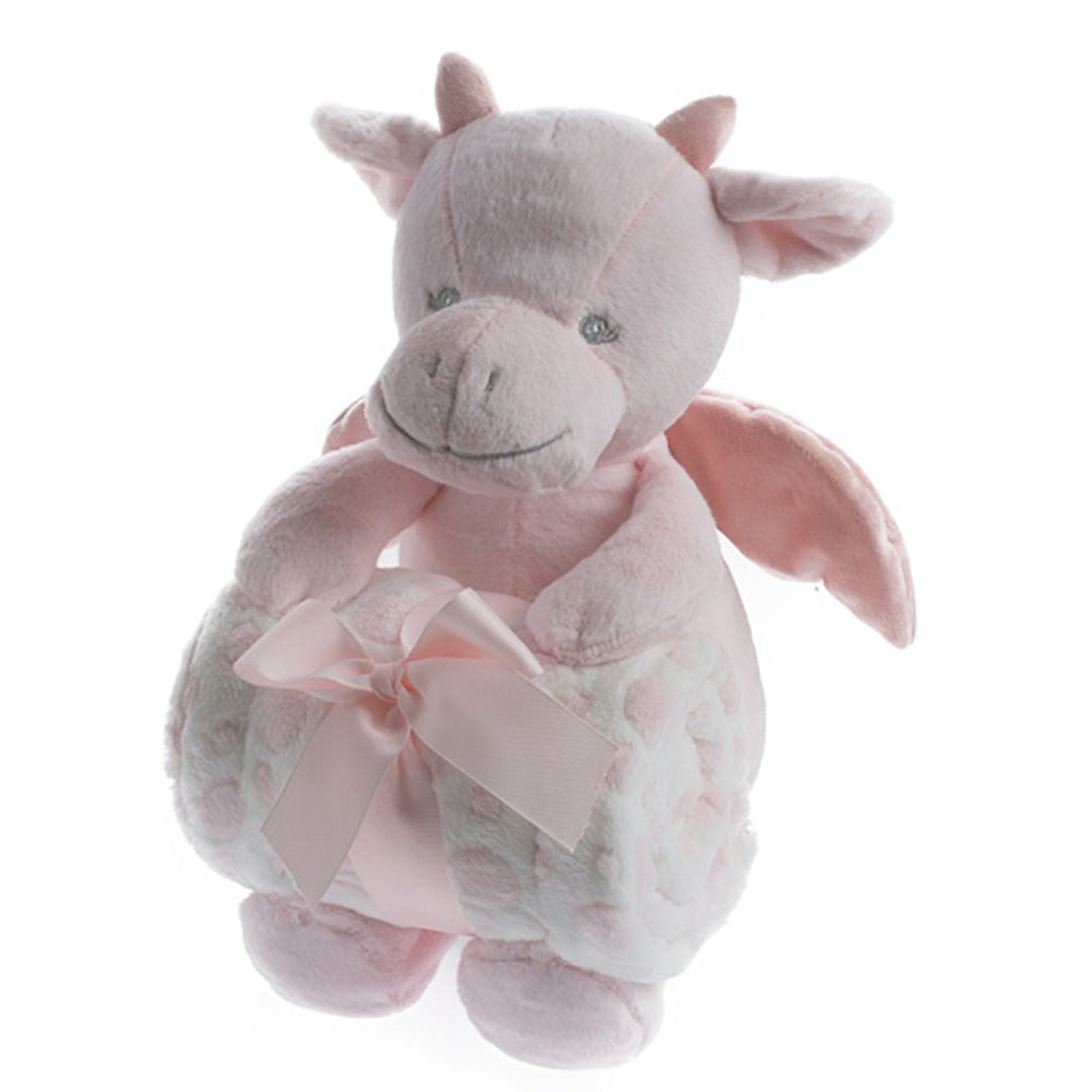 Gamberritos patura 80x110 cm cu cadou plus 0m+, Dragon Pink