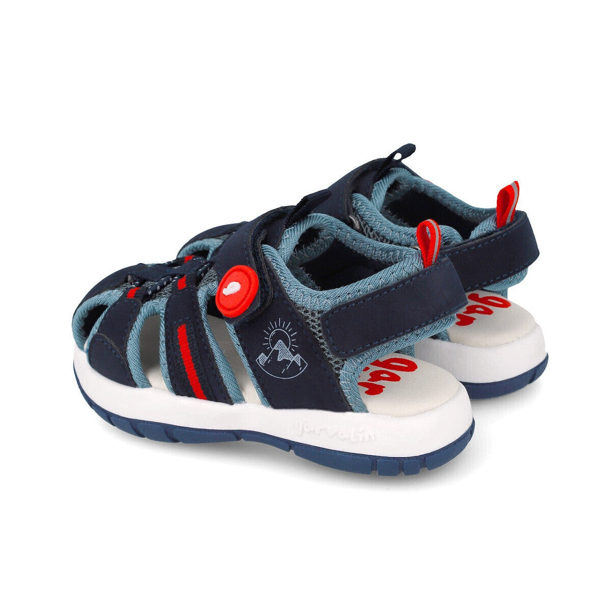 Garvalin By Biomecanics sandale baieti 29-32 Mat Azul Marino