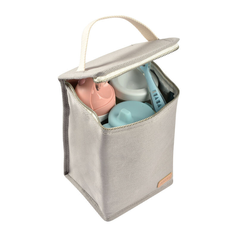 Beaba geanta termoizolanta 0m+ Pearl Grey