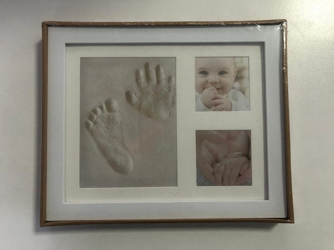 Gedeon rama foto cu kit amprenta mulaj 0m+ Alb Imagine principală a produsului