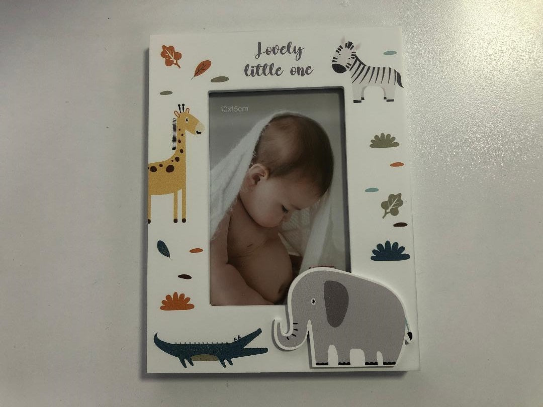 Gedeon rama foto din lemn pentru bebelusi 0m+, Safari Imagine principală a produsului