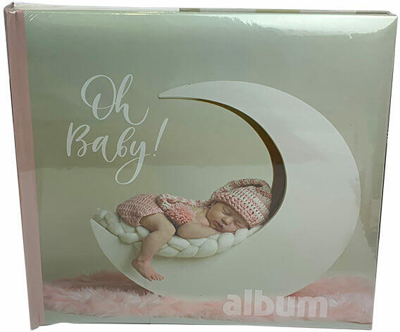 Gedeon album foto bebelusi cu 20 pagini 0m+ Bebe pe Luna