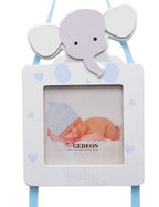 Gedeon rama foto din lemn cu amprenta din lut  02
