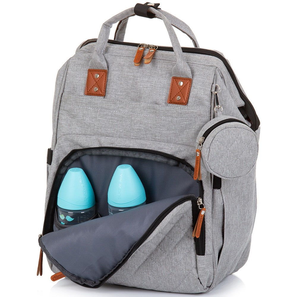 Chipolino geanta mamici de infasat Ash Grey