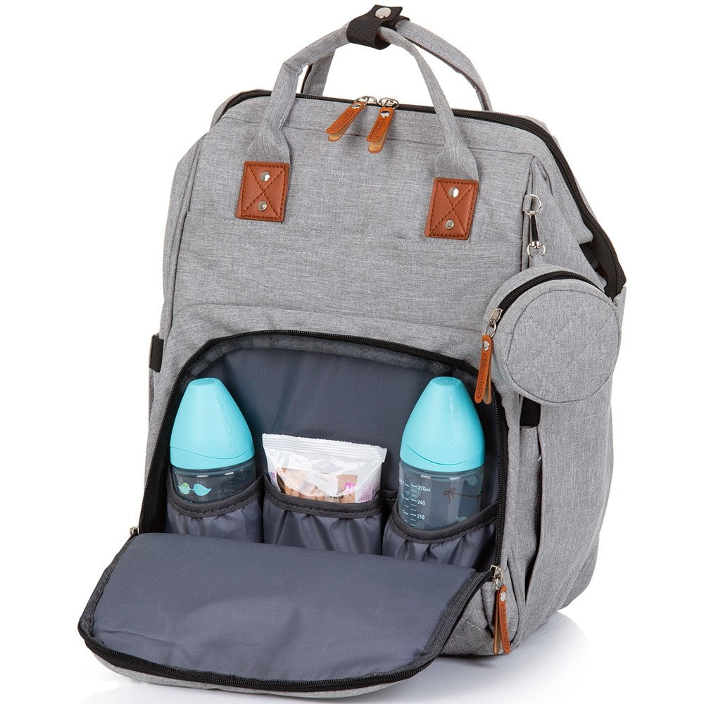 Chipolino geanta mamici de infasat Ash Grey