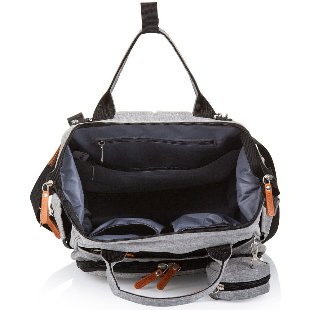 Chipolino geanta mamici de infasat Ash Grey