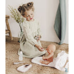 Smoby Gentuta de infasat pentru papusa Baby Nurse Changing Bag 3 ani+ Crem